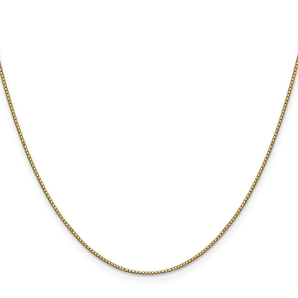 14K .95mm Box Chain