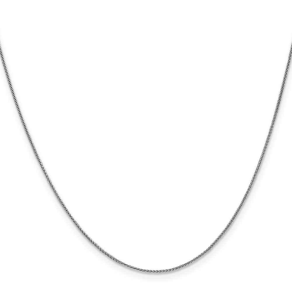 14K White Gold .85mm Spiga Chain
