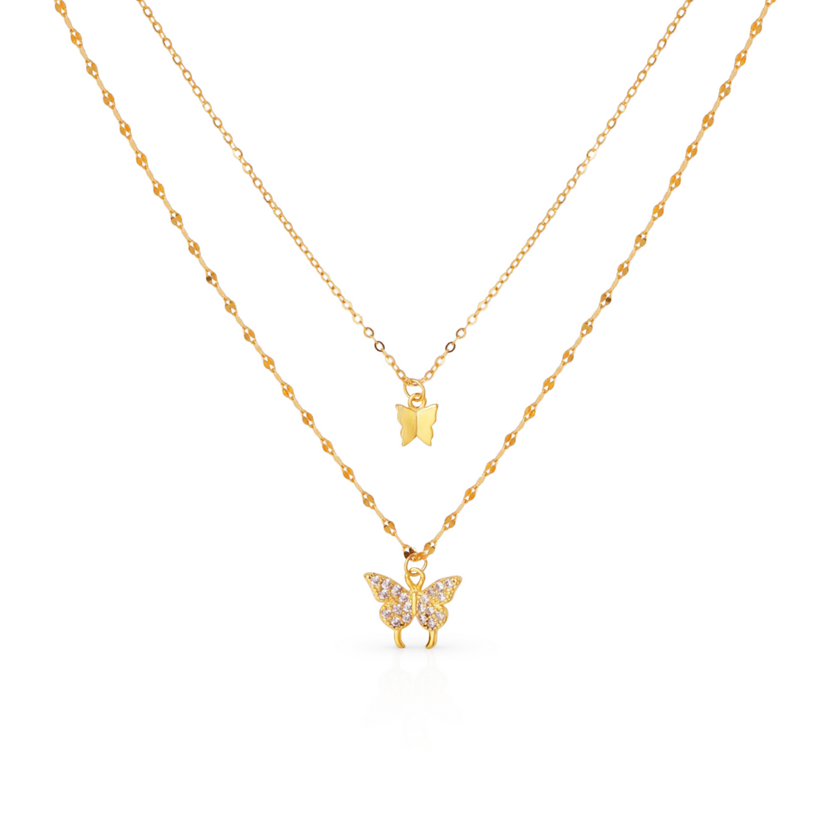 CHRISTIA BUTTERFLY NECKLACE