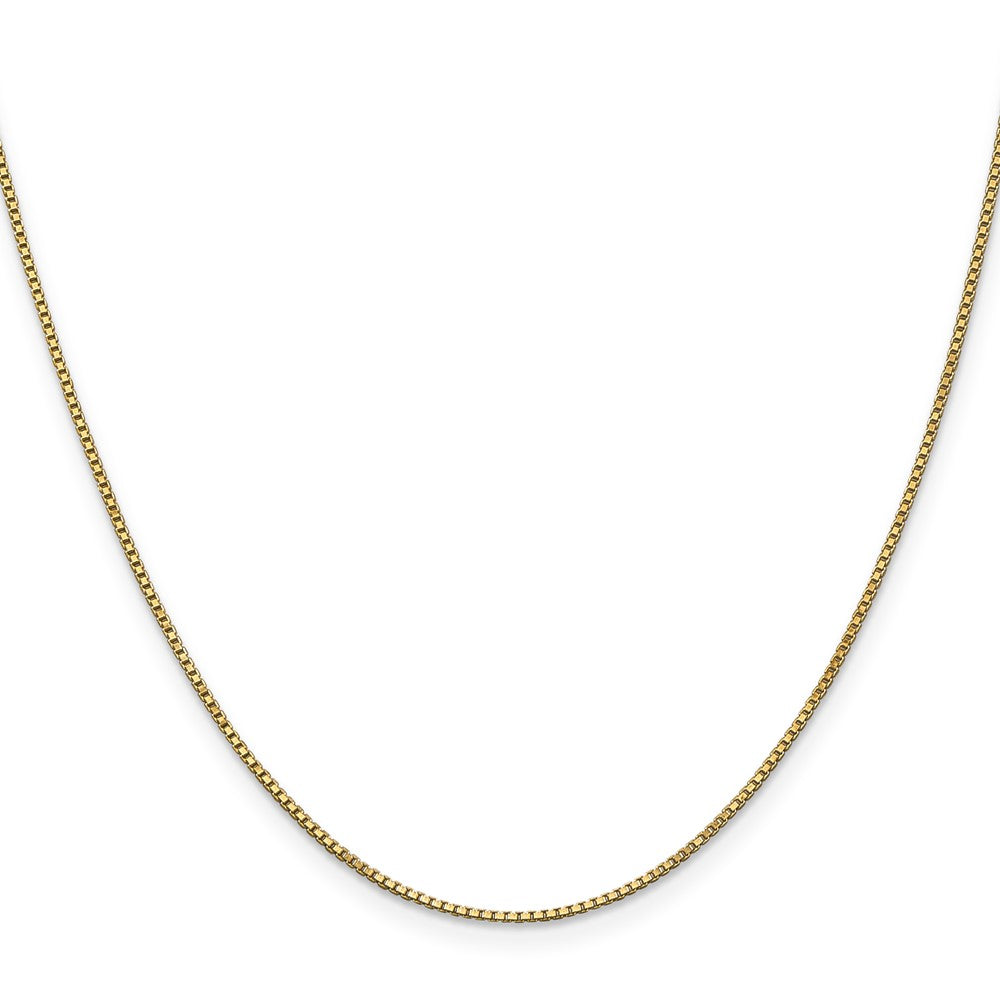 14K 1.05mm Box Chain