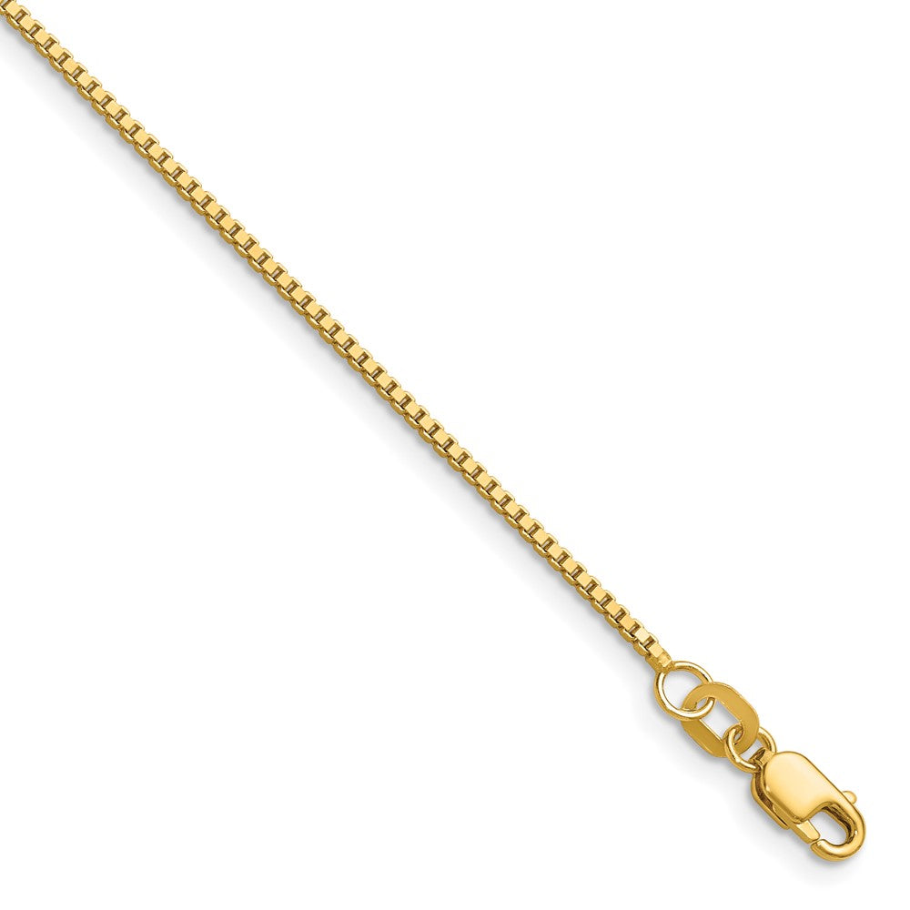 14K 1.05mm Box Chain