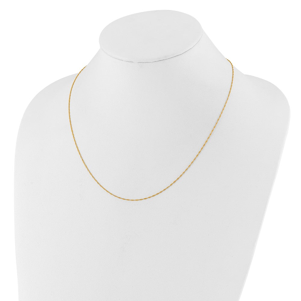 10K Adjustable .80mm Singapore Chain