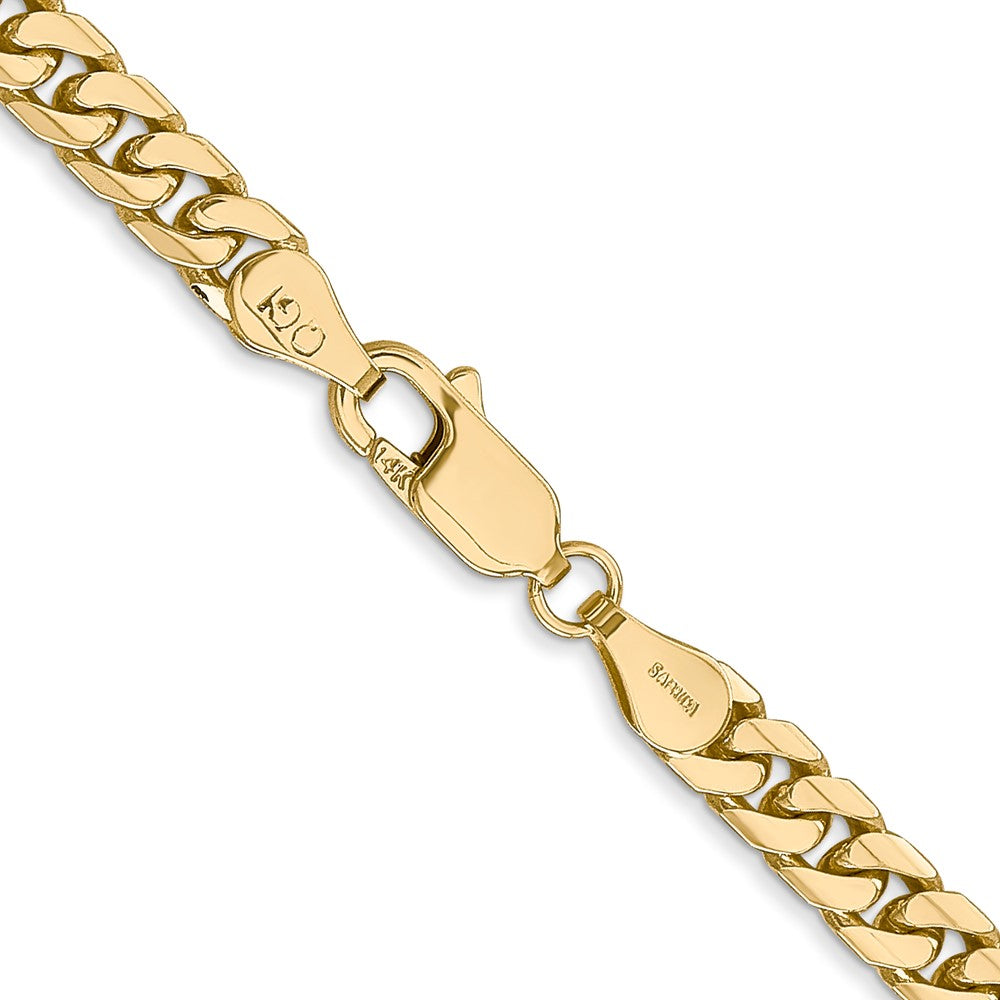 10K 4.25mm Solid Miami Cuban Chain