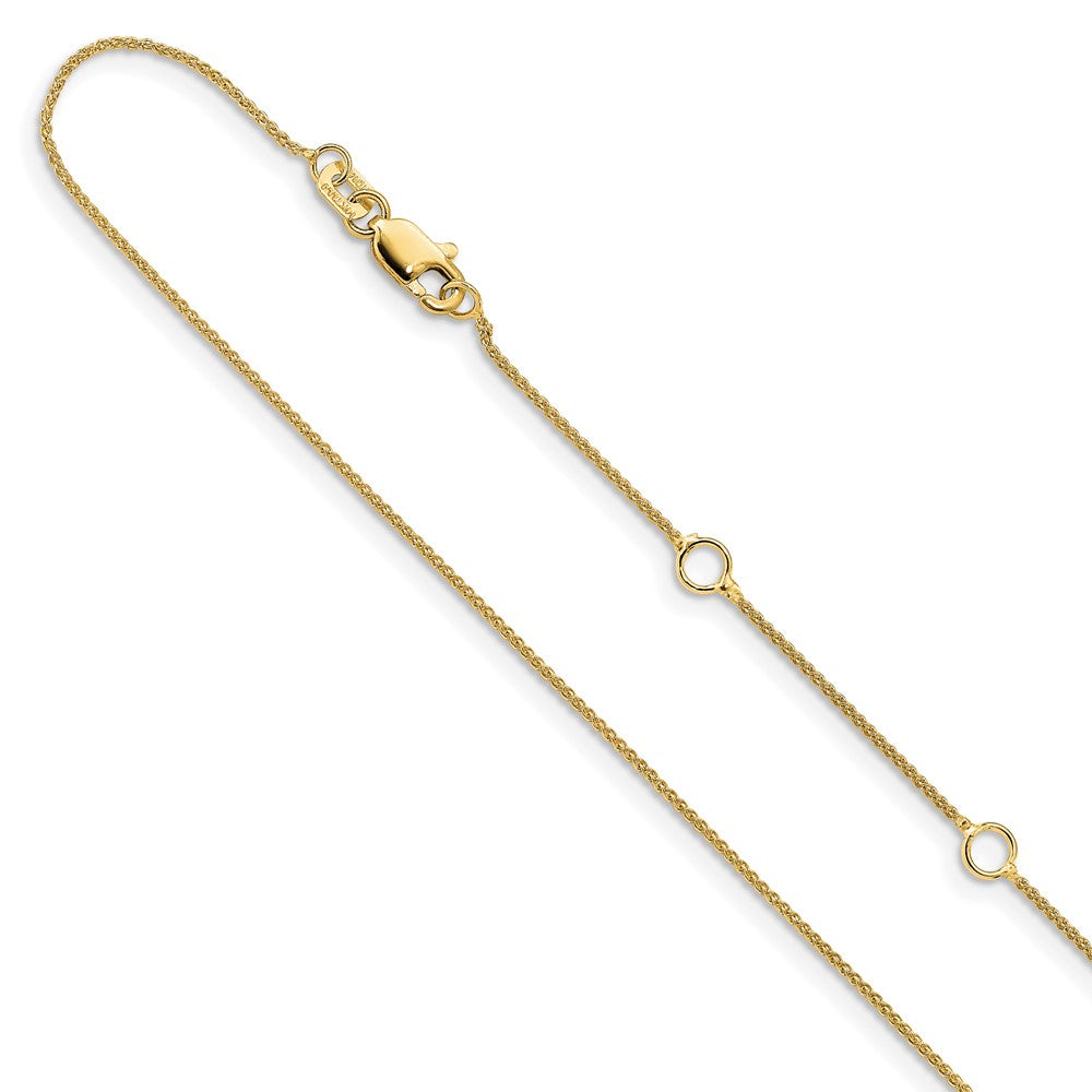 10K .85mm Spiga 1in+1in Adjustable Chain
