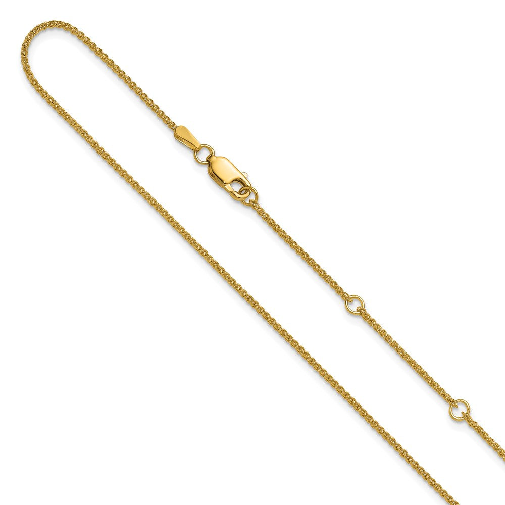 10K 1.25mm Spiga 1in+1in Adjustable Chain