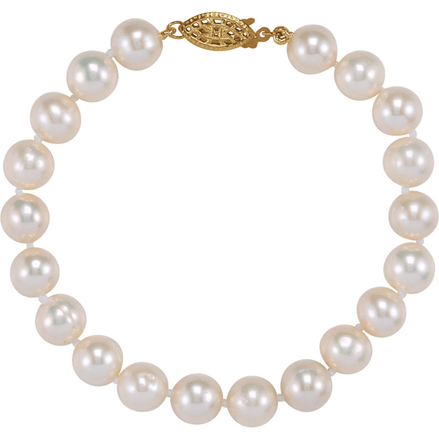 14K Gold Filled Cultured Freshwater Pearl Bracelet