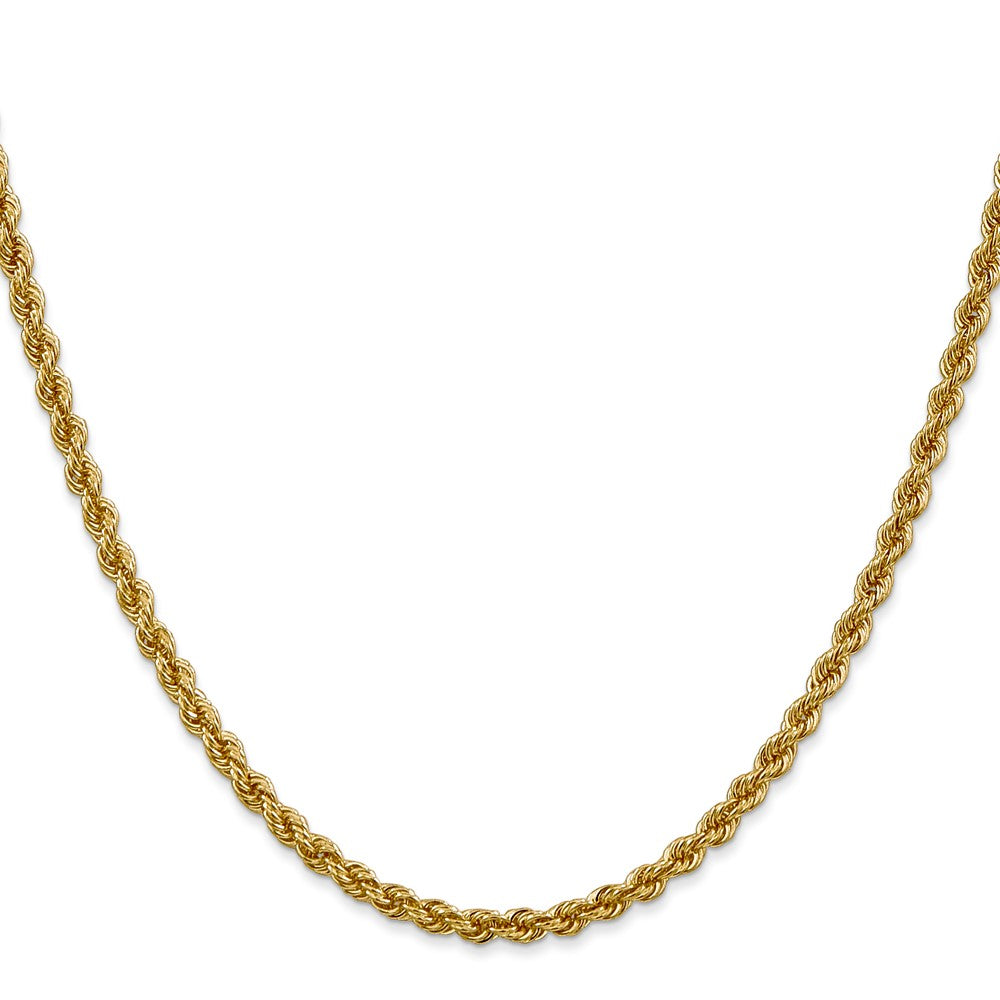 14K 3.0mm Solid Rope Chain