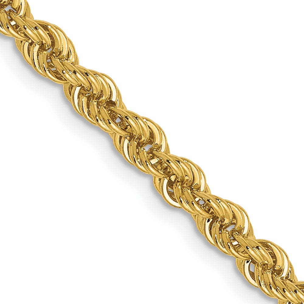 14K 3.0mm Solid Rope Chain