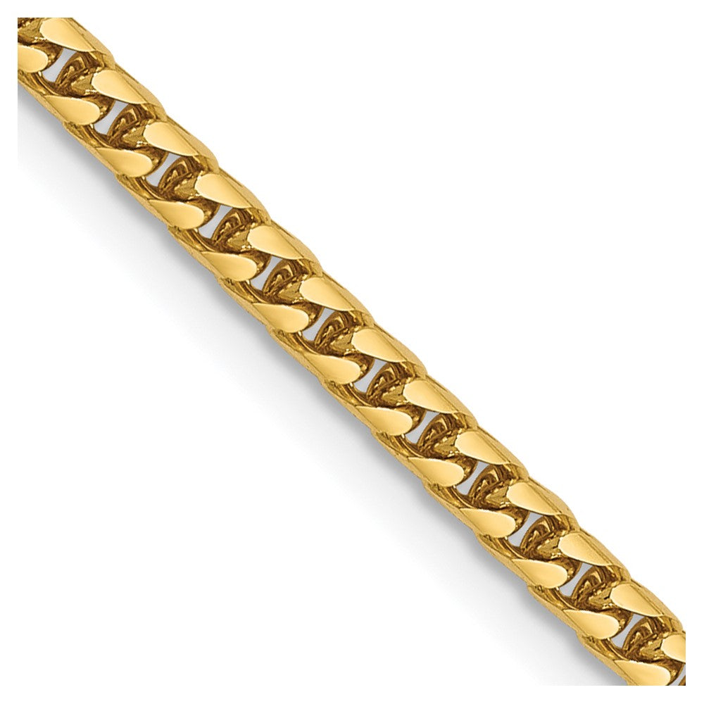 14K 2mm Franco Chain
