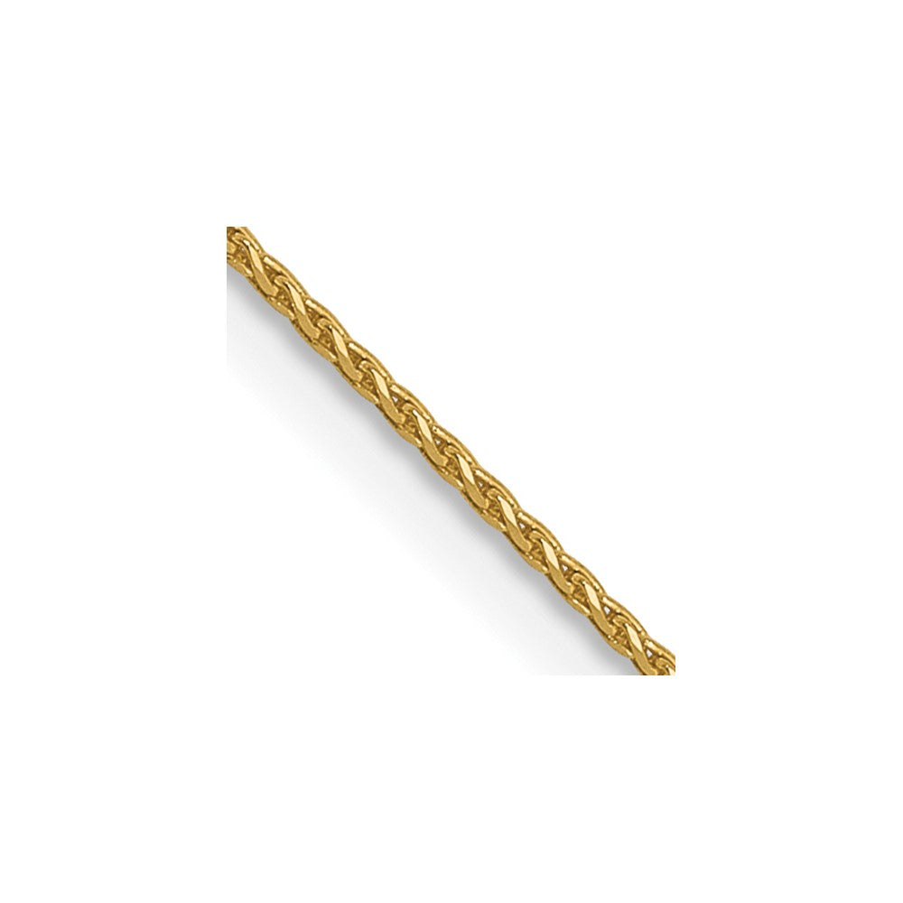 14K .85mm Diamond-cut Spiga Chain