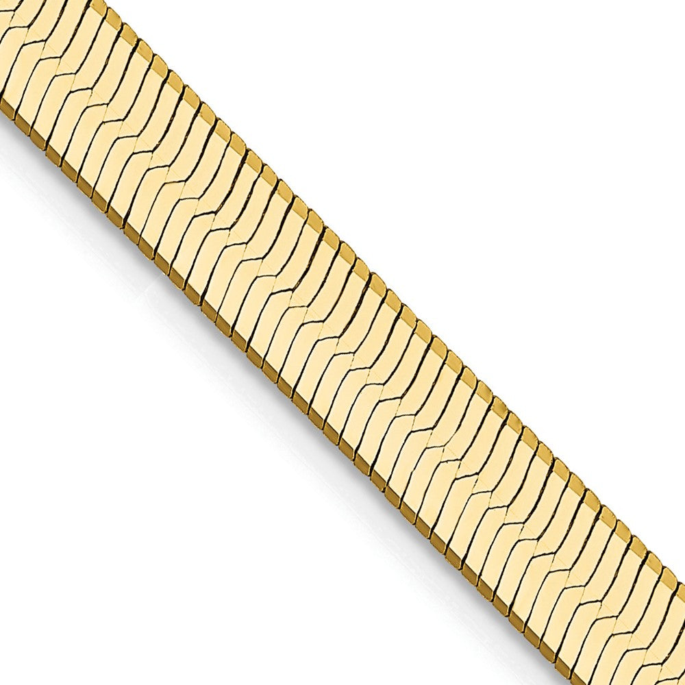 14K 5mm Silky Herringbone Chain
