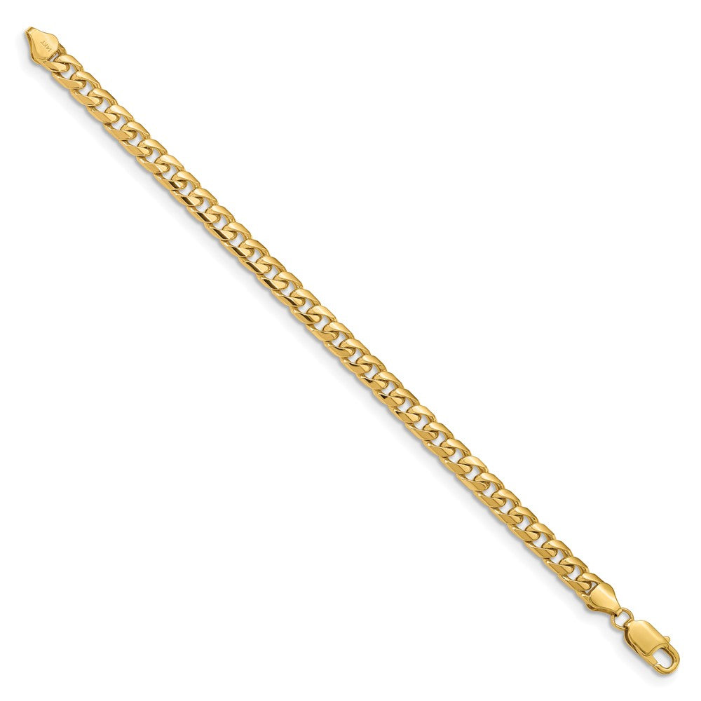 14K 6.25mm Solid Miami Cuban Chain