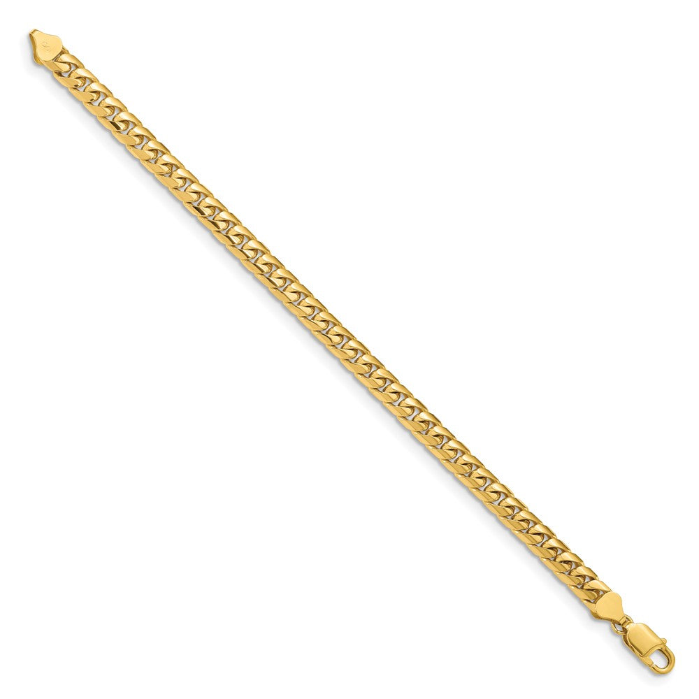 14K 6.75mm Solid Miami Cuban Chain