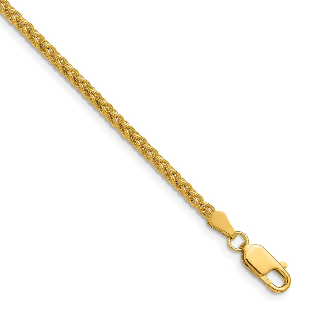 14K 2.5mm Spiga Chain