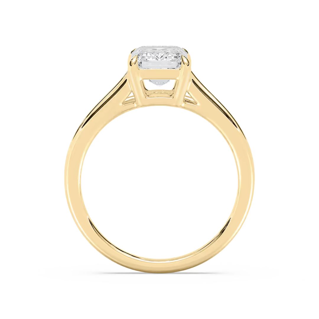 *Emerald Esme Open Shank Solitaire