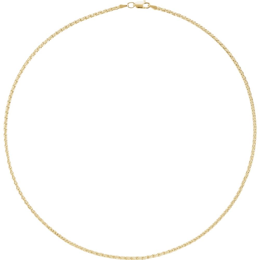 Épi Solaire 14K Gold-Filled & Solid Gold Wheat Chain