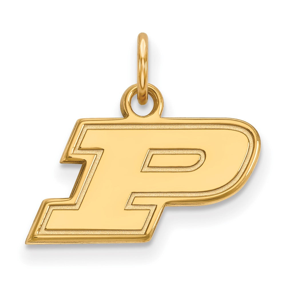 10K Gold Purdue University Letter P XS Pendant