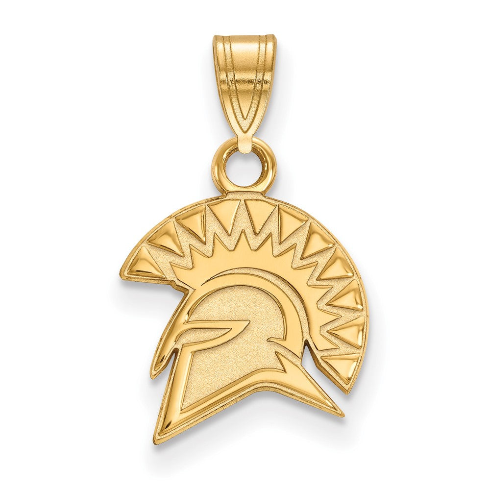 14K Gold San Jose State University Small Pendant