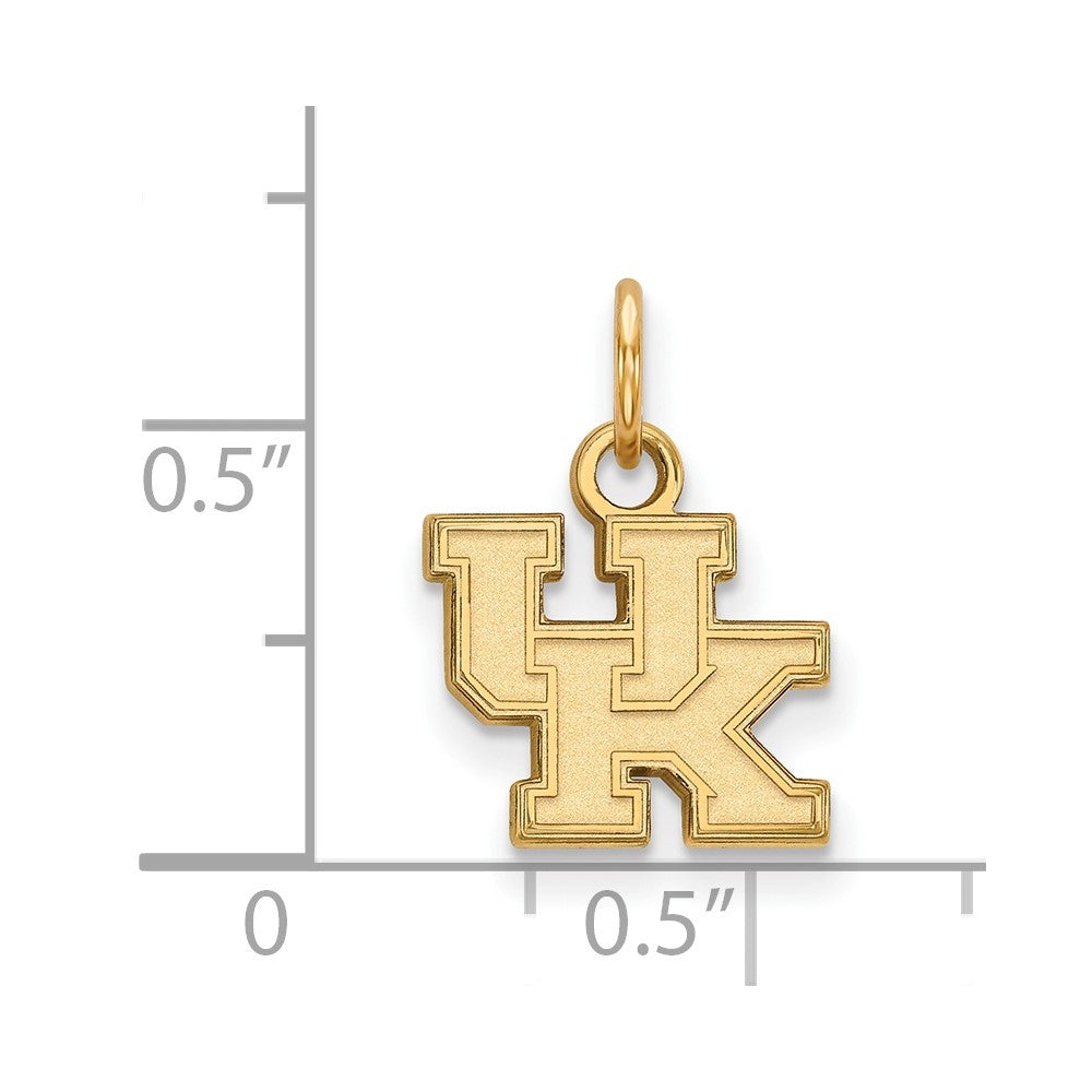 10K Gold University of Kentucky XS Pendant