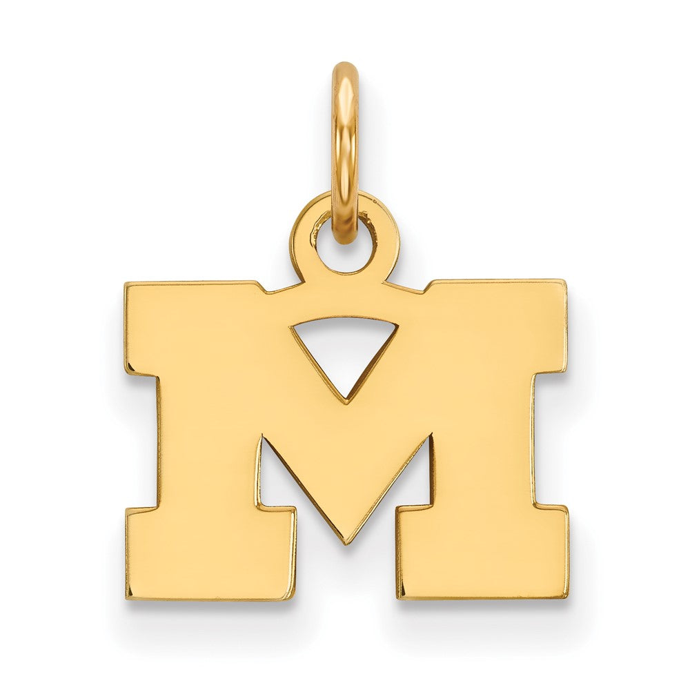 10K Gold University of Michigan XS Pendant