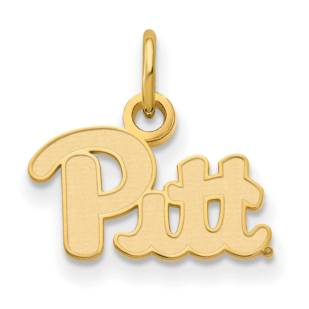 10K Gold University of Pittsburgh XS Pendant