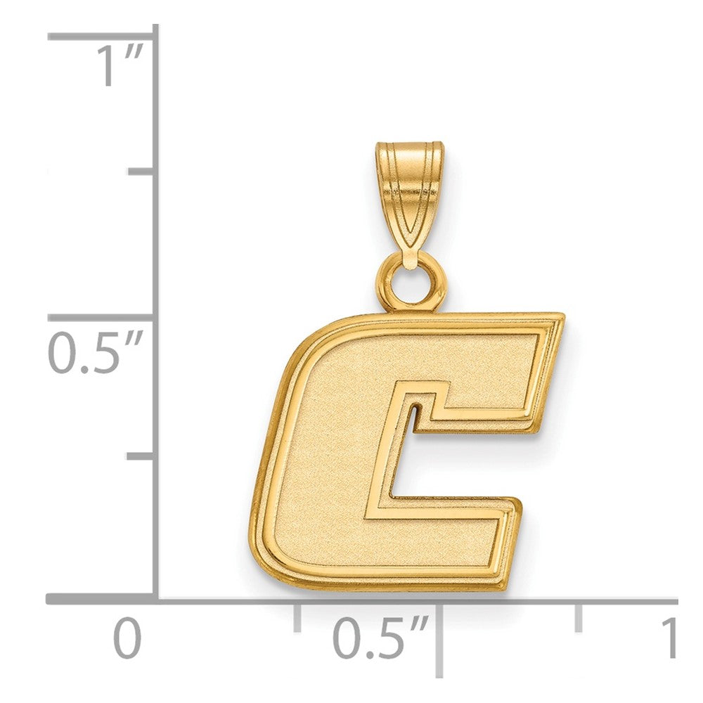 Sterling Silver Gold-plated U. of Tenn. Chattanooga Small Pendant
