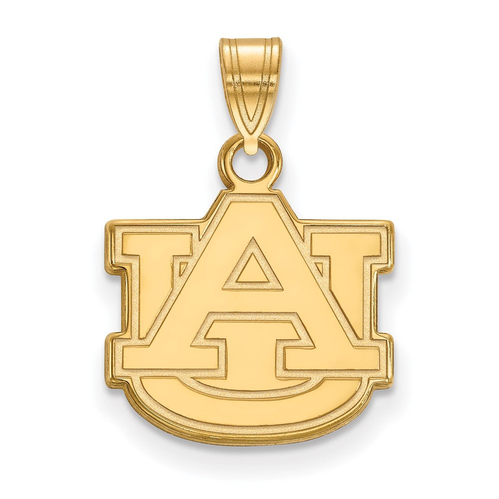 10K Gold Auburn University A-U Small Pendant