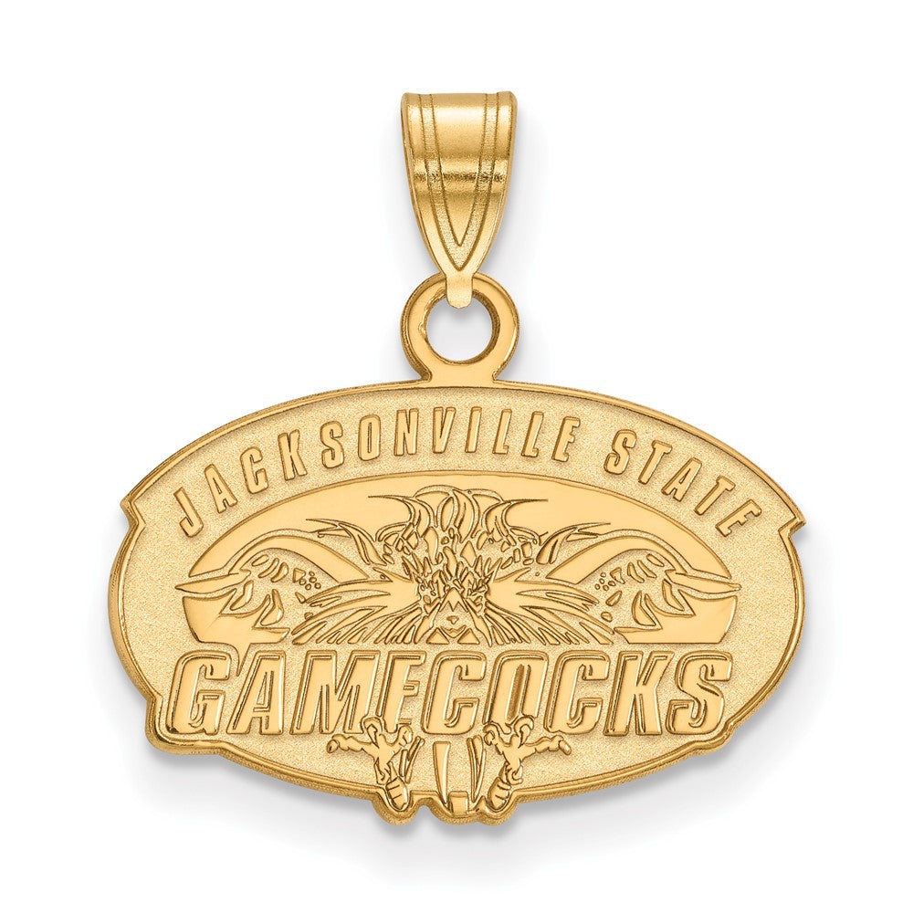 10K Gold Jacksonville State University Small Pendant