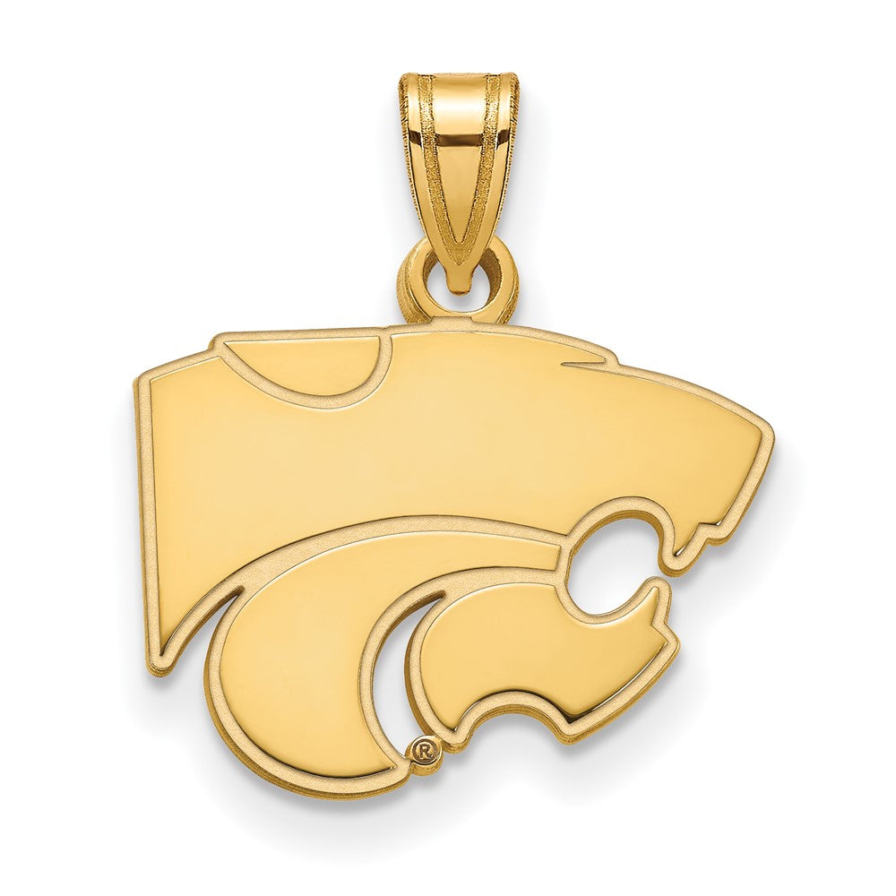 14K Gold Kansas State University Small Pendant