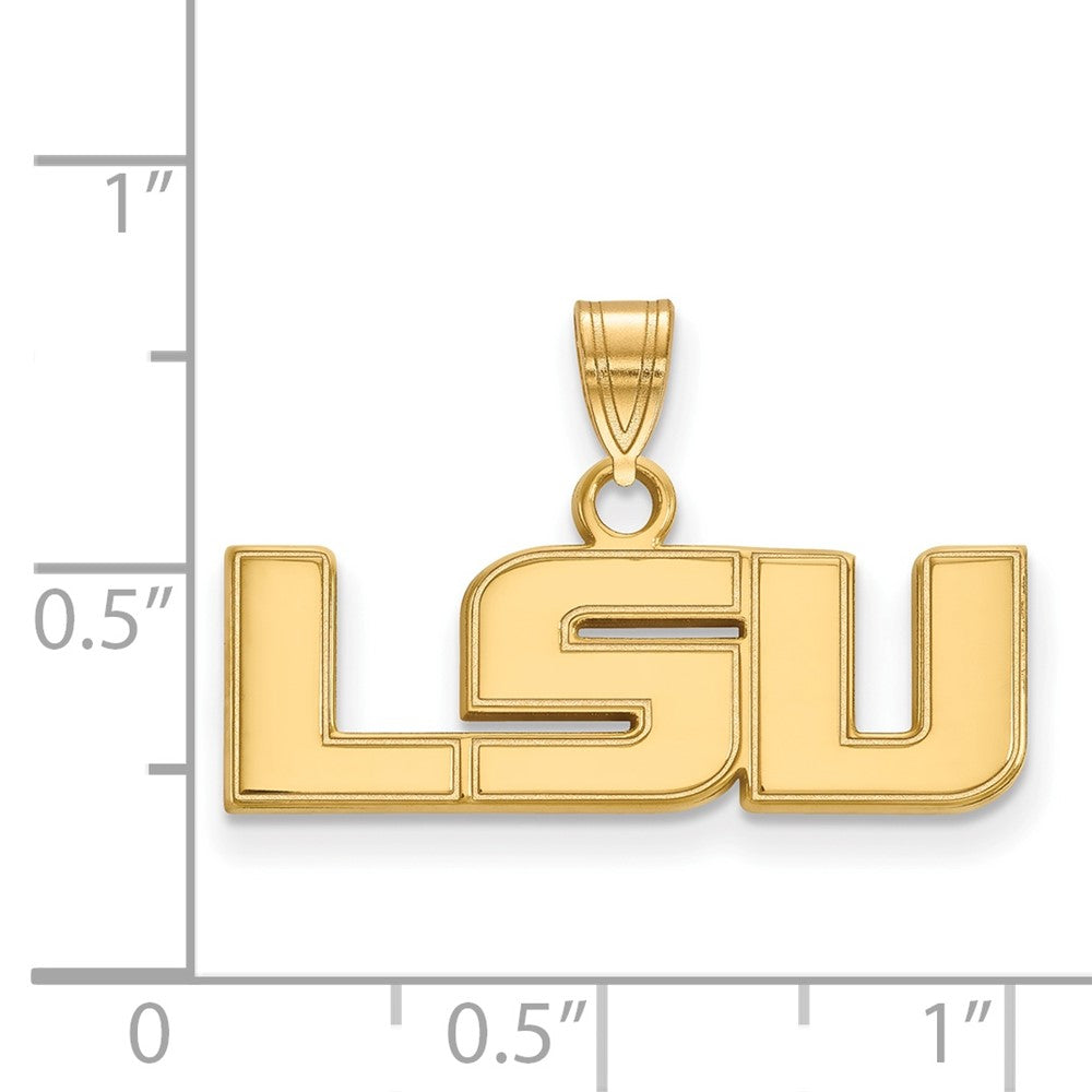 14K Gold Louisiana State University Small Pendant