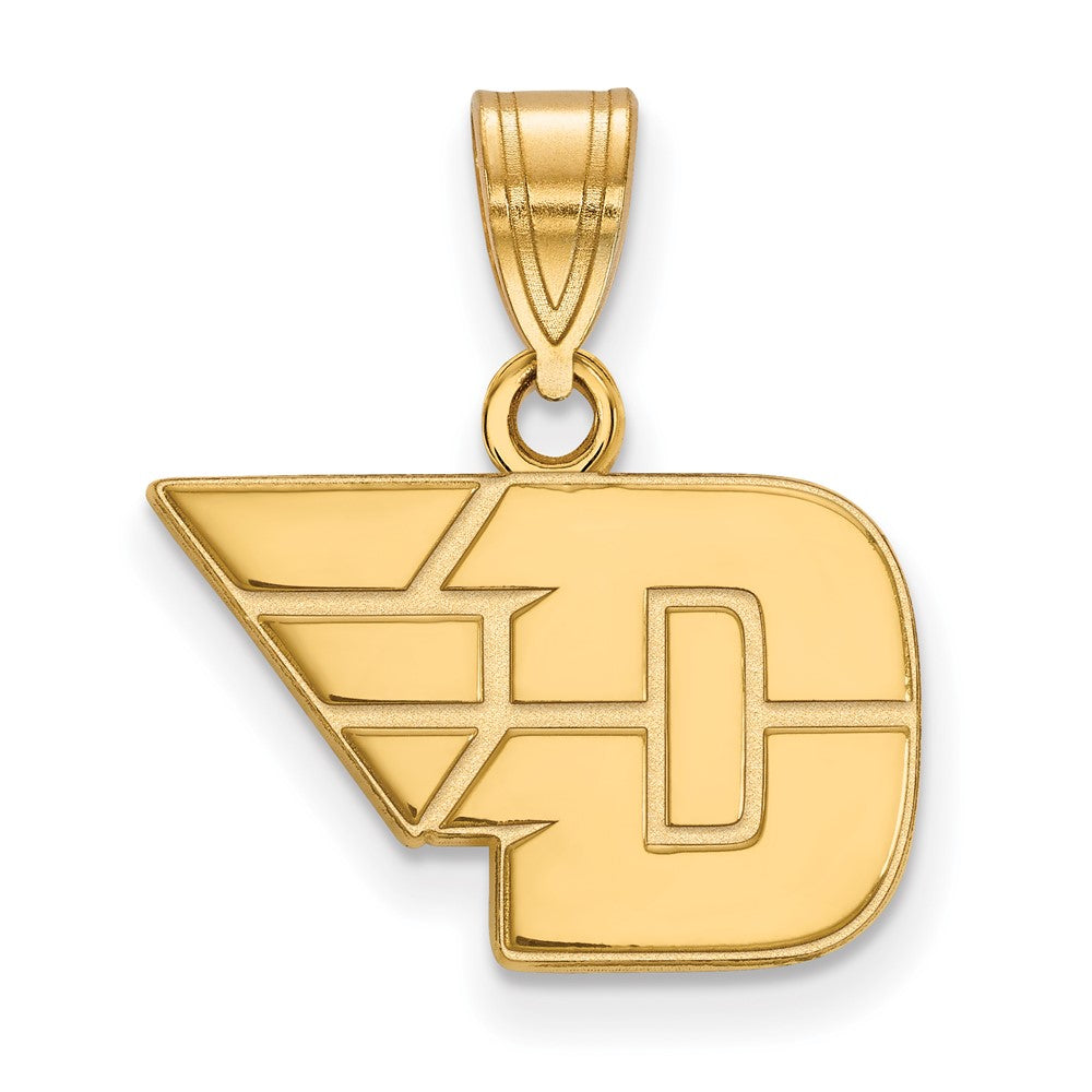 10K Gold University of Dayton Small Pendant