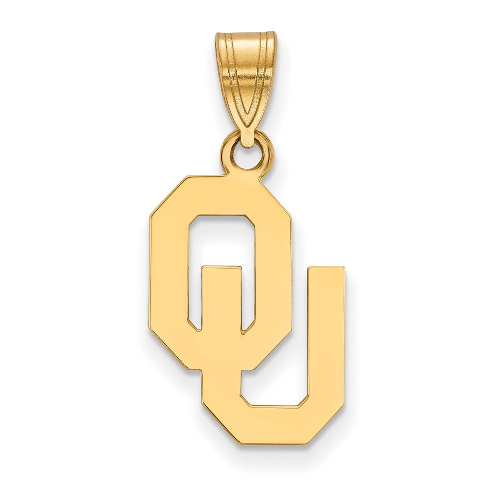 14K Gold University of Oklahoma Medium Pendant