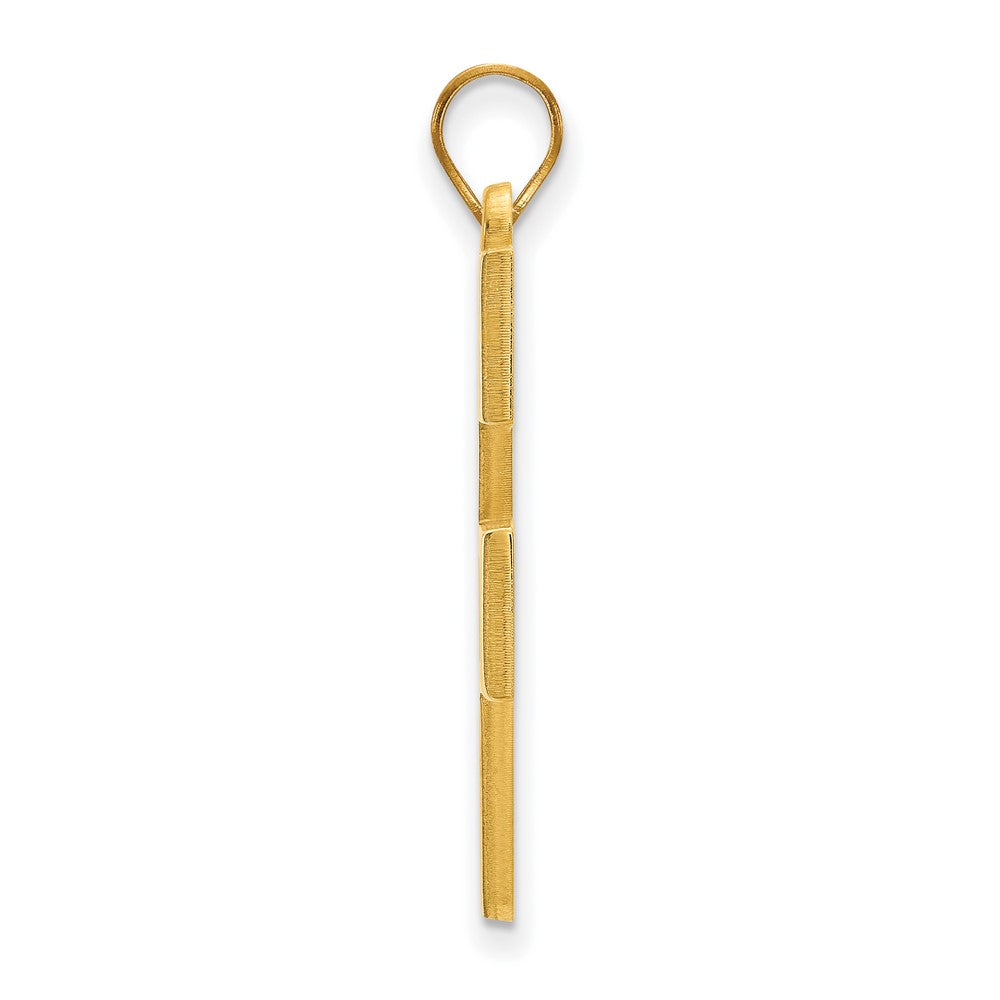Sterling Silver Gold-plated West Virginia University XL Pendant