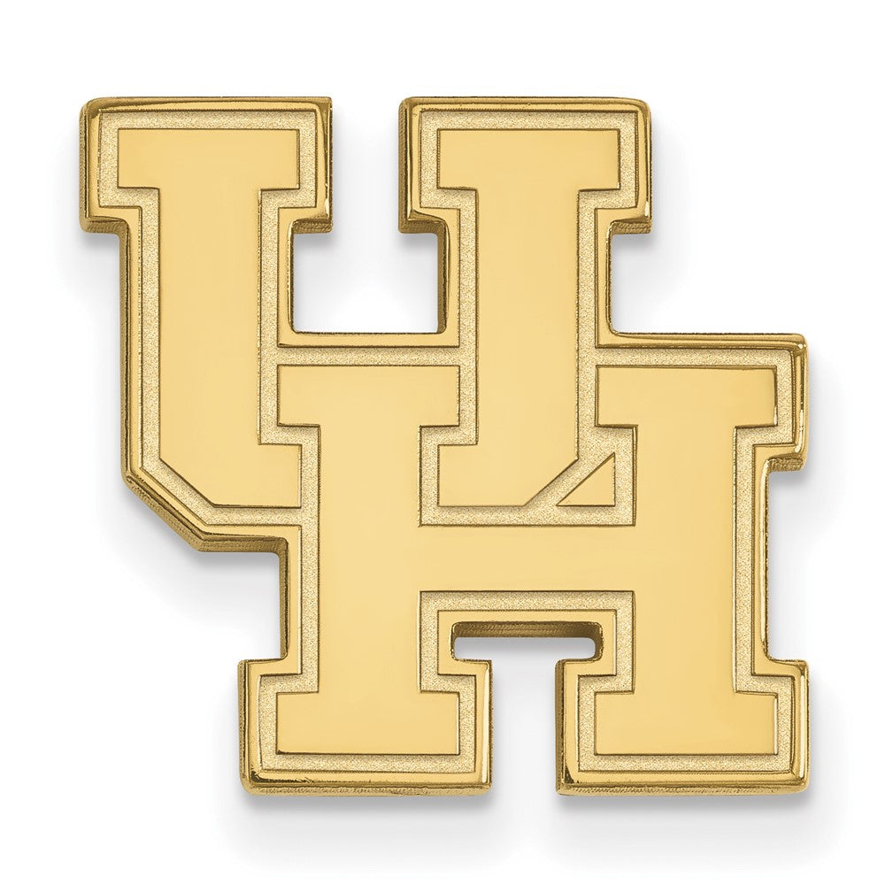 Sterling Silver Gold-plated University of Houston Lapel Pin