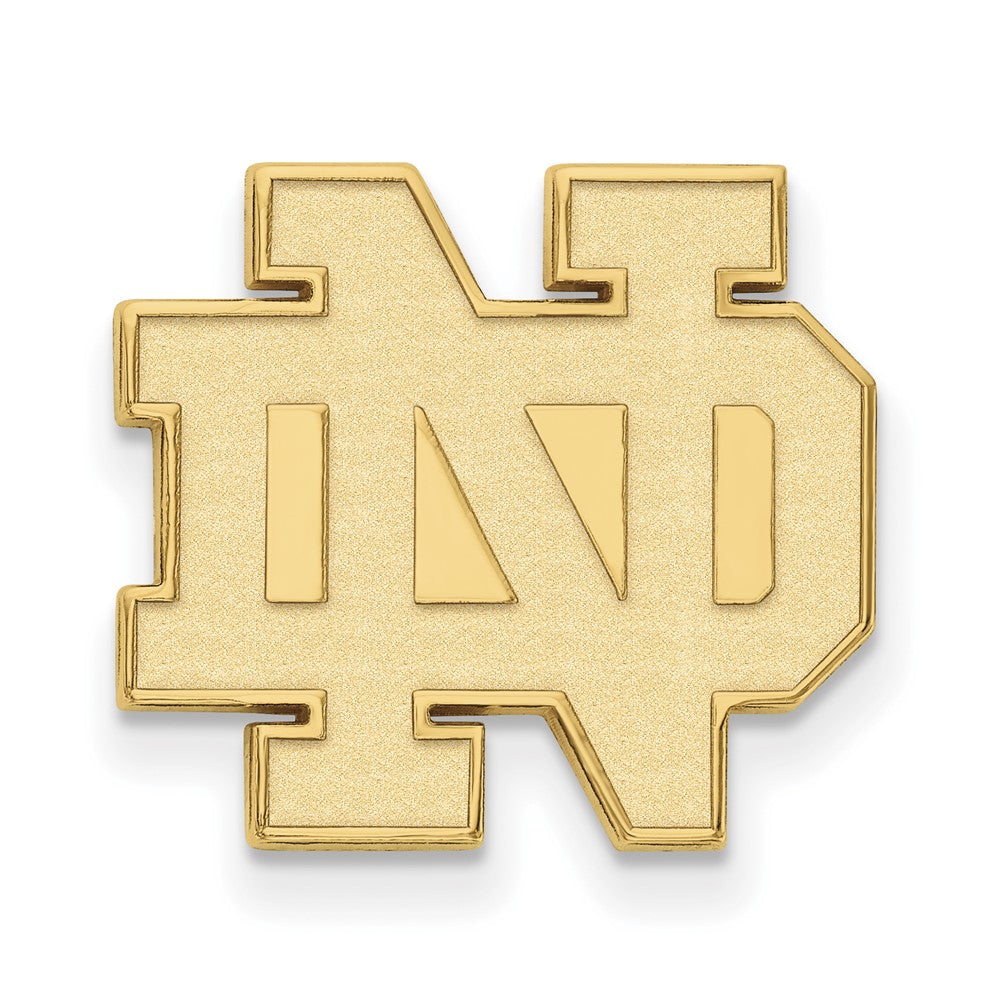14K Gold University of Notre Dame N-D Lapel Pin