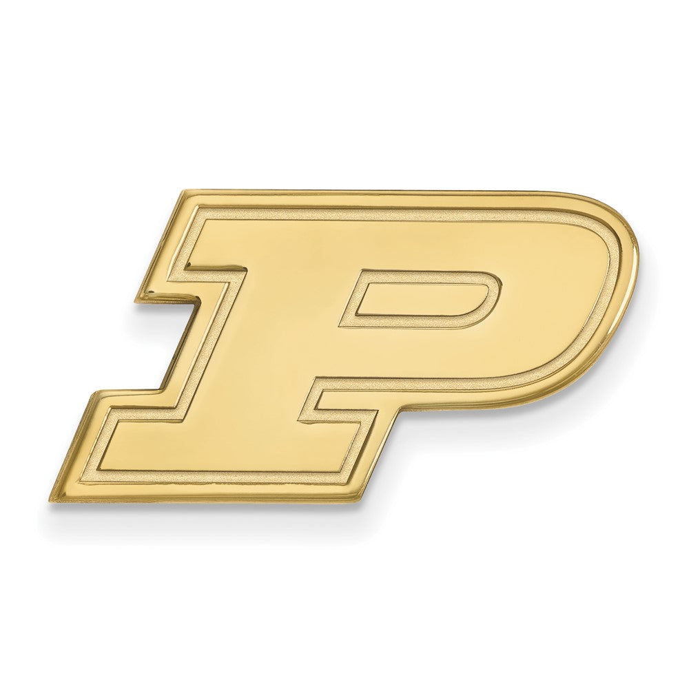 Sterling Silver Gold-plated Purdue Univ. Lapel Pin