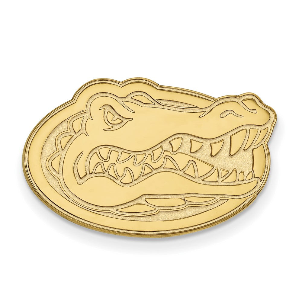 Sterling Silver Gold-plated University of Florida Gator Lapel Pin