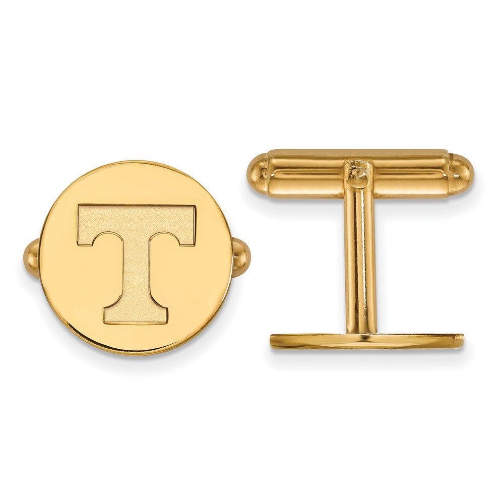 Sterling Silver Gold-plated University of Tennessee Cuff Links