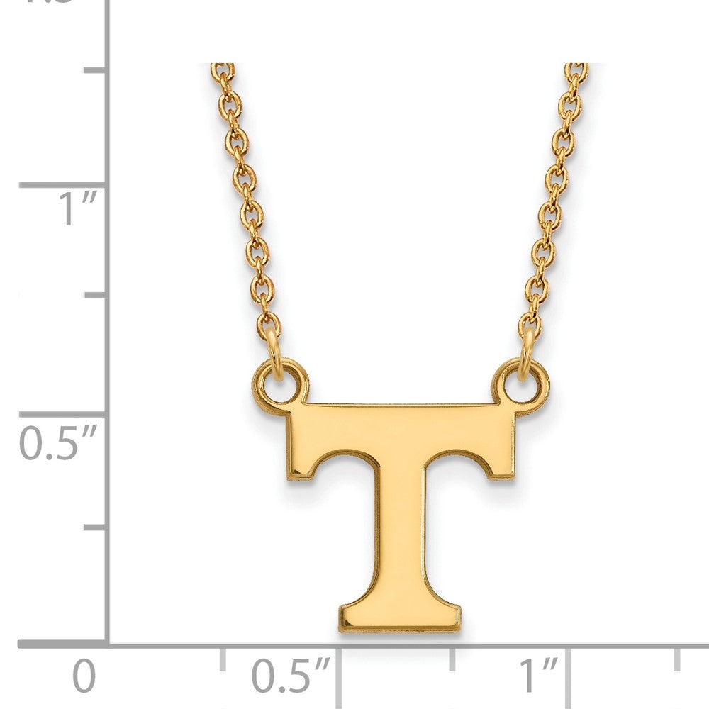 Sterling Silver Gold-plated U. of Tennessee Small Pendant Necklace