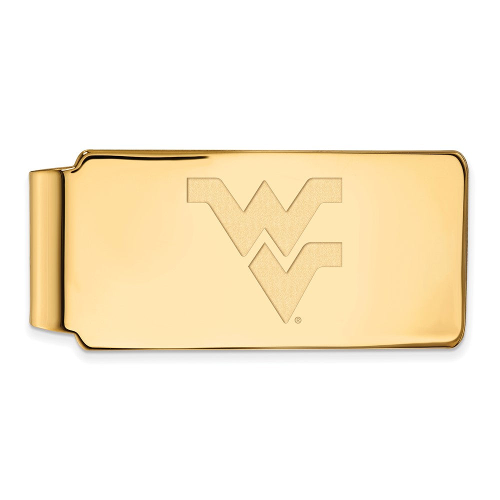 Sterling Silver Gold-plated West Virginia University Money Clip