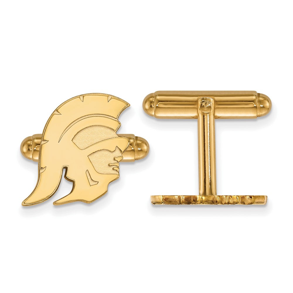 Sterling Silver Gold-plated University of Southern California Cuff Links