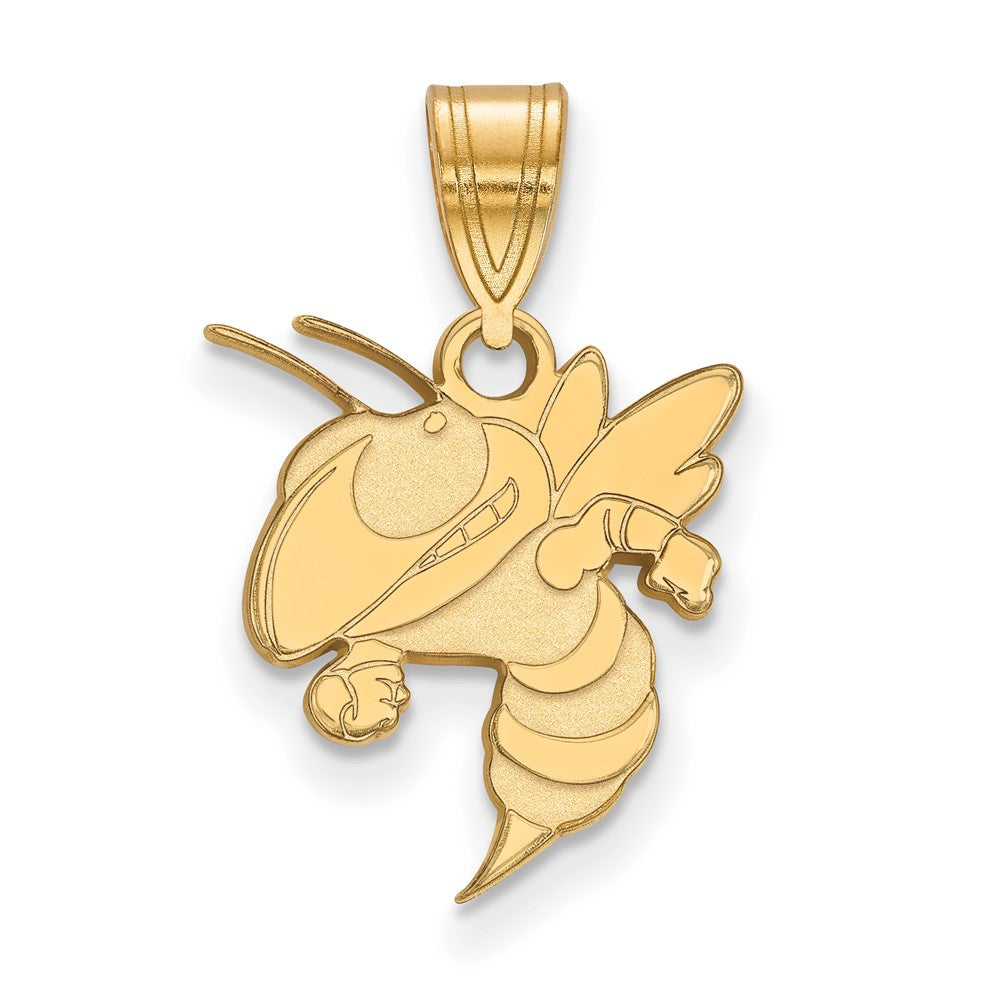 10K Gold Georgia Institute of Technology Medium Pendant