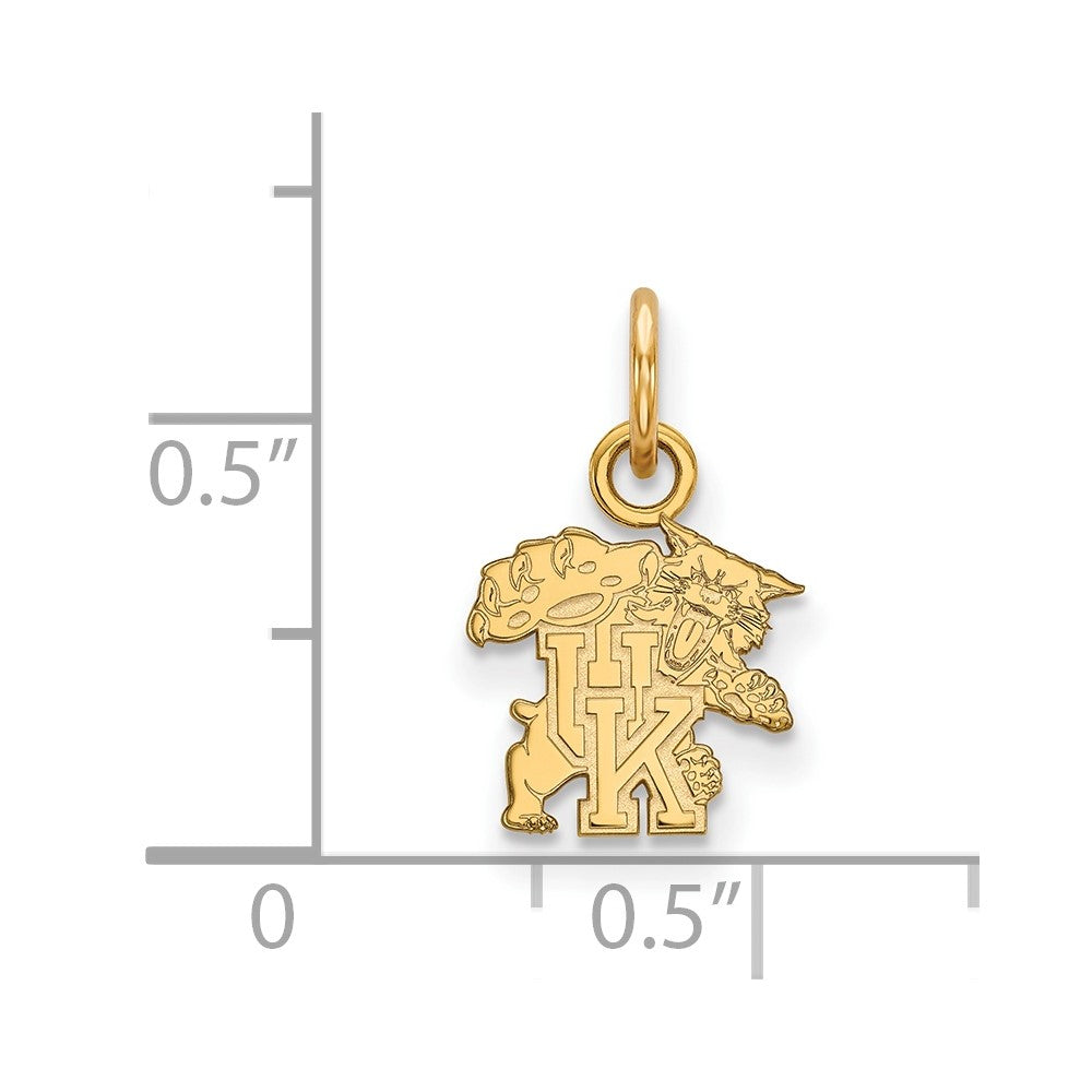 10K Gold University of Kentucky XS Pendant