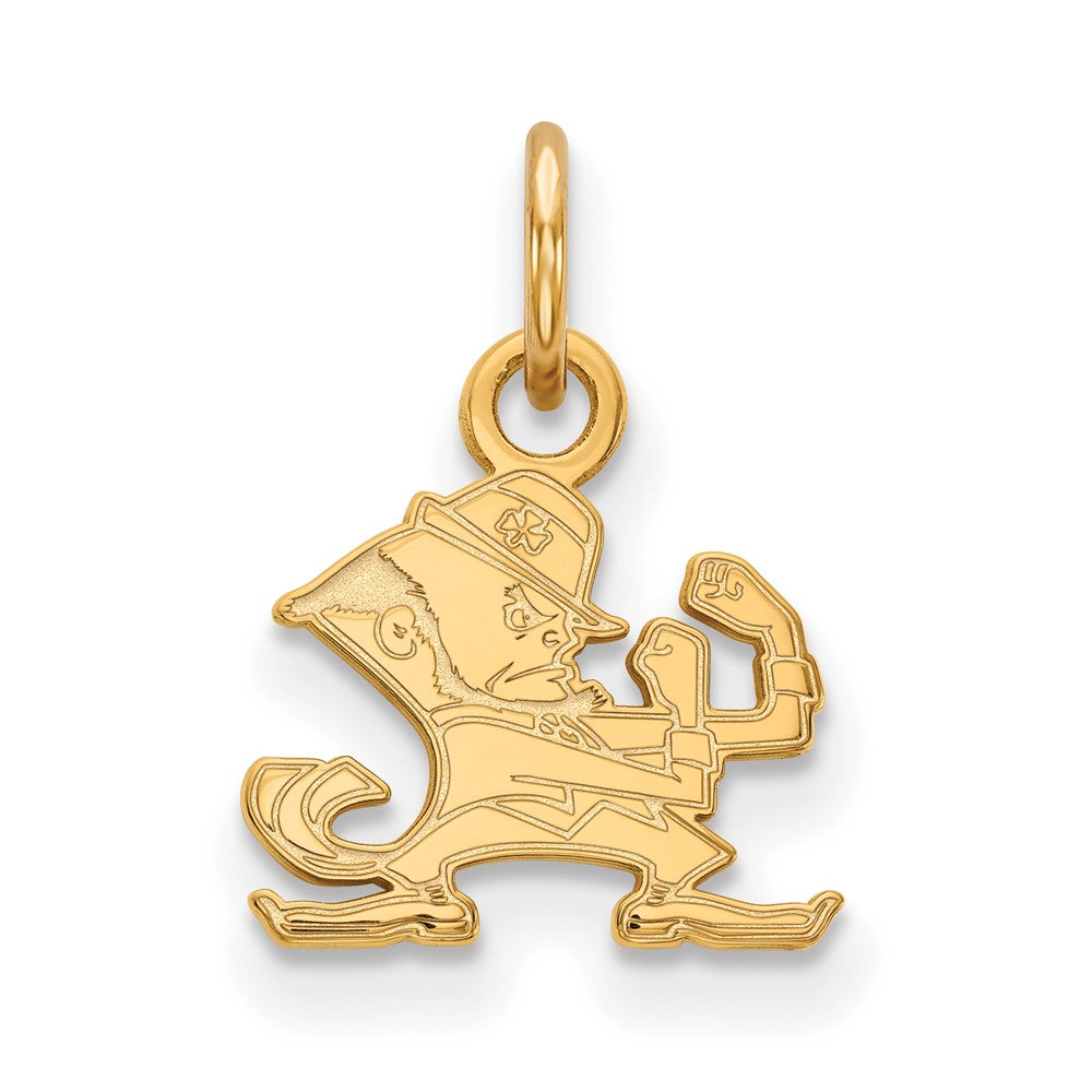 14K Gold University of Notre Dame XS Pendant