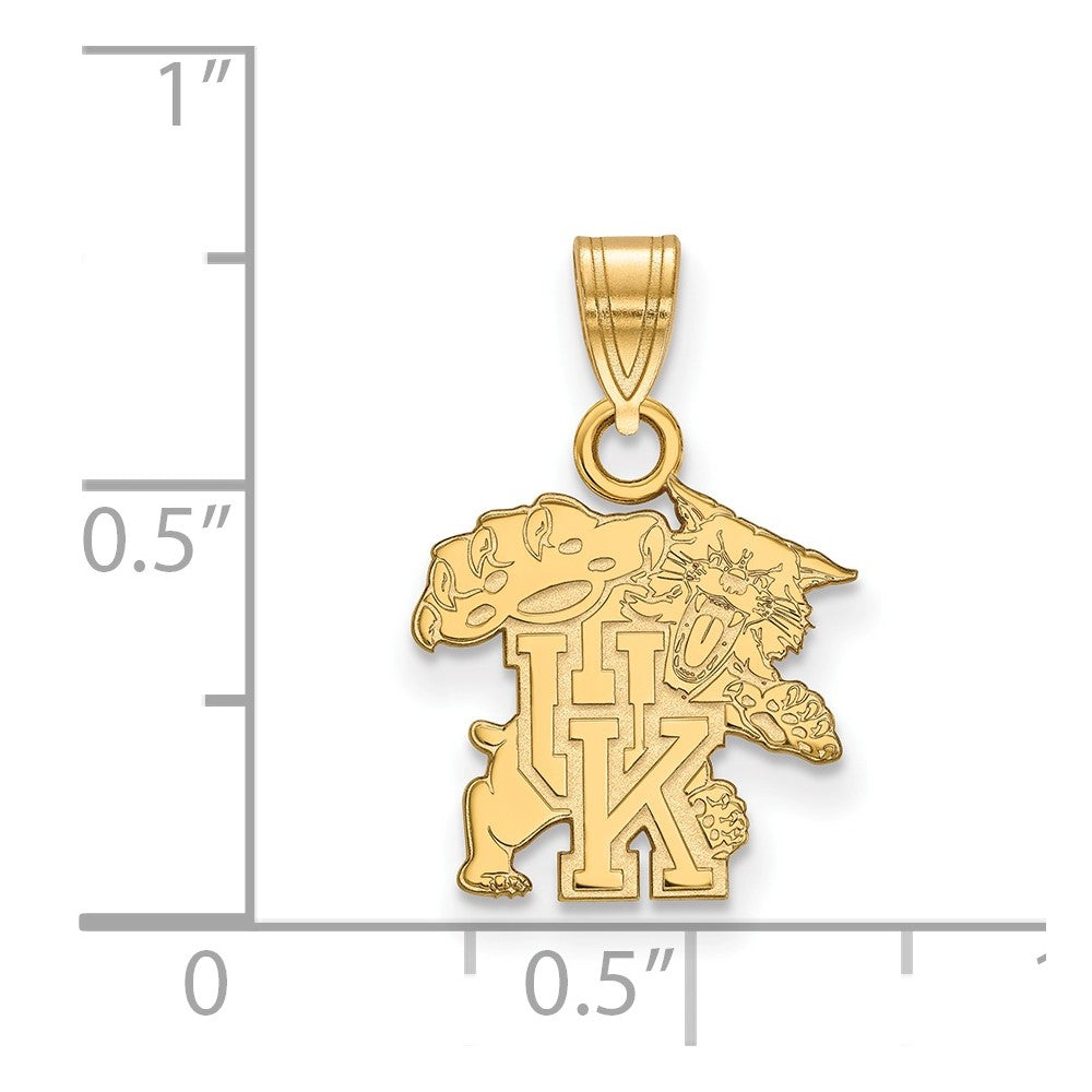 10K Gold University of Kentucky Small Pendant