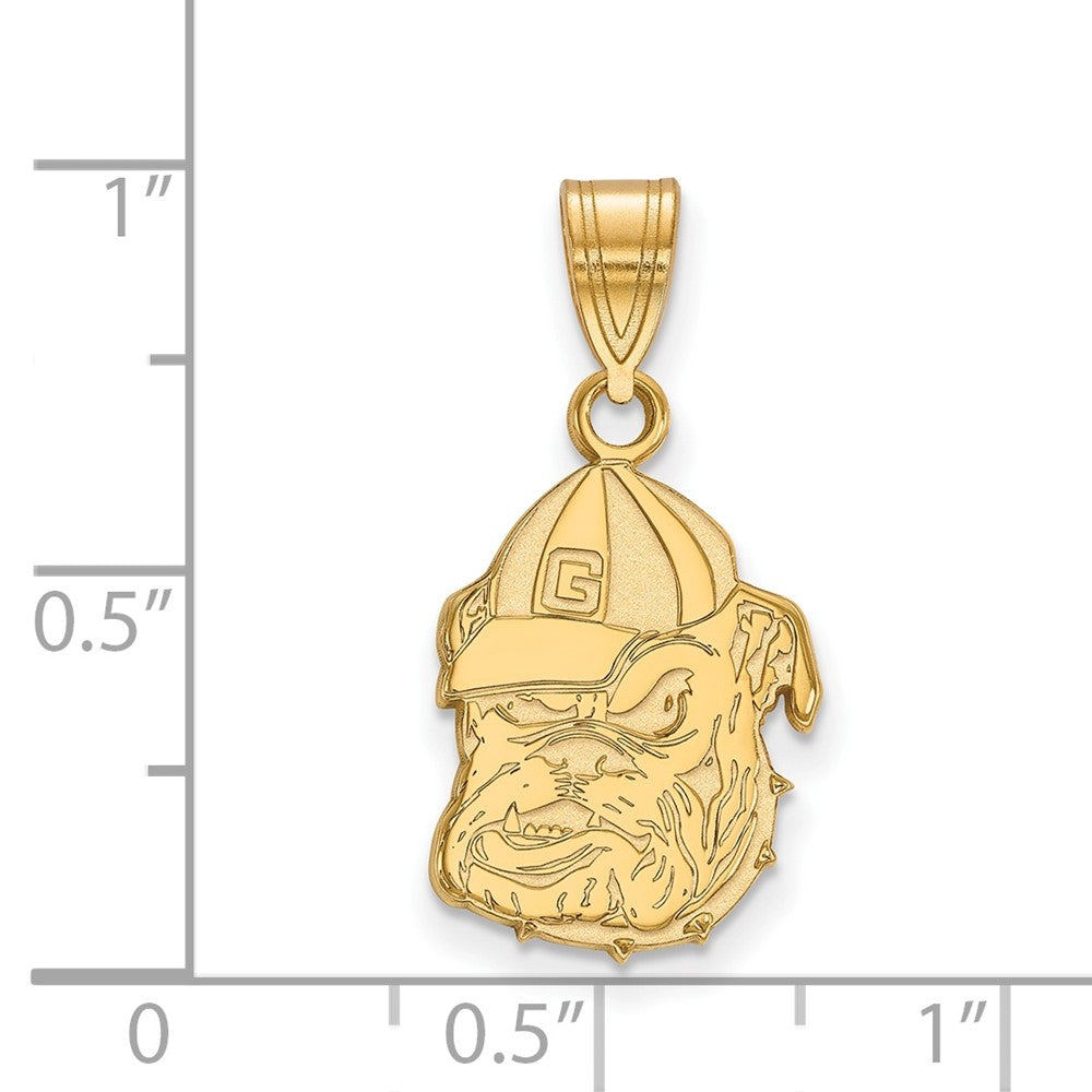 14K Gold University of Georgia Medium Pendant