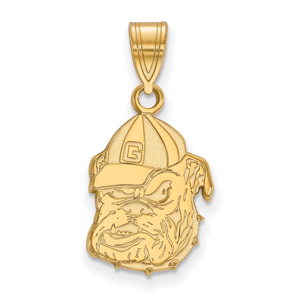 14K Gold University of Georgia Medium Pendant
