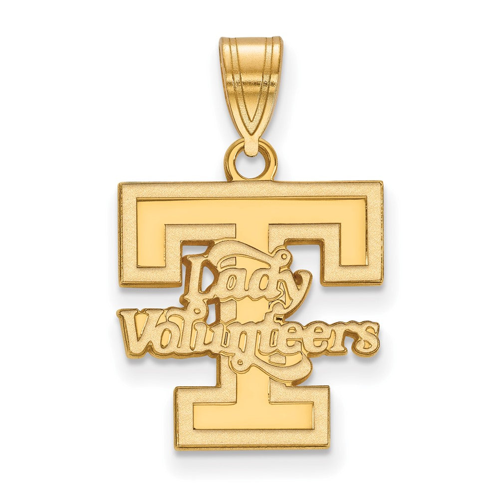 Sterling Silver Gold-plated University of Tennessee Medium Pendant