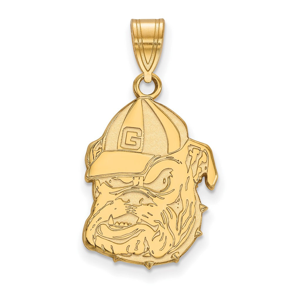 14K Gold University of Georgia Large Pendant