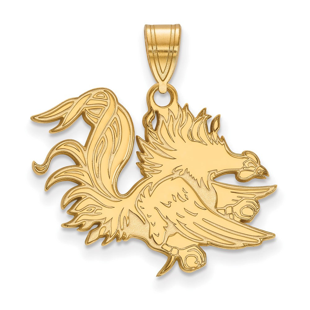 10K Gold University of South Carolina Large Pendant